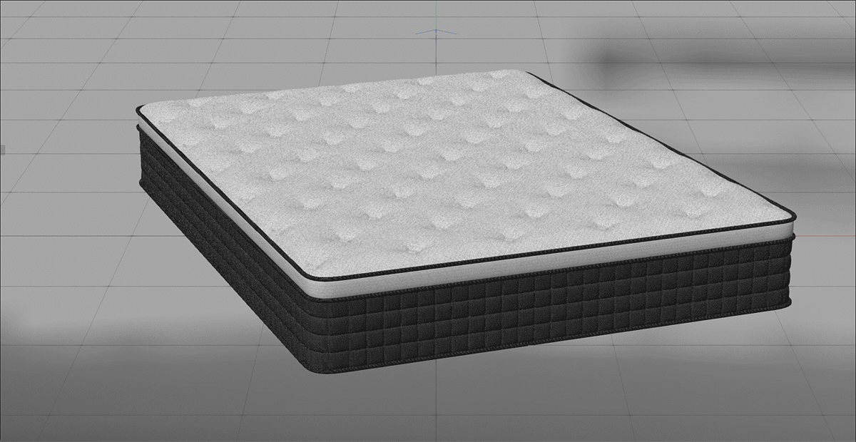 一波床垫建模渲染图C4D/CR渲染