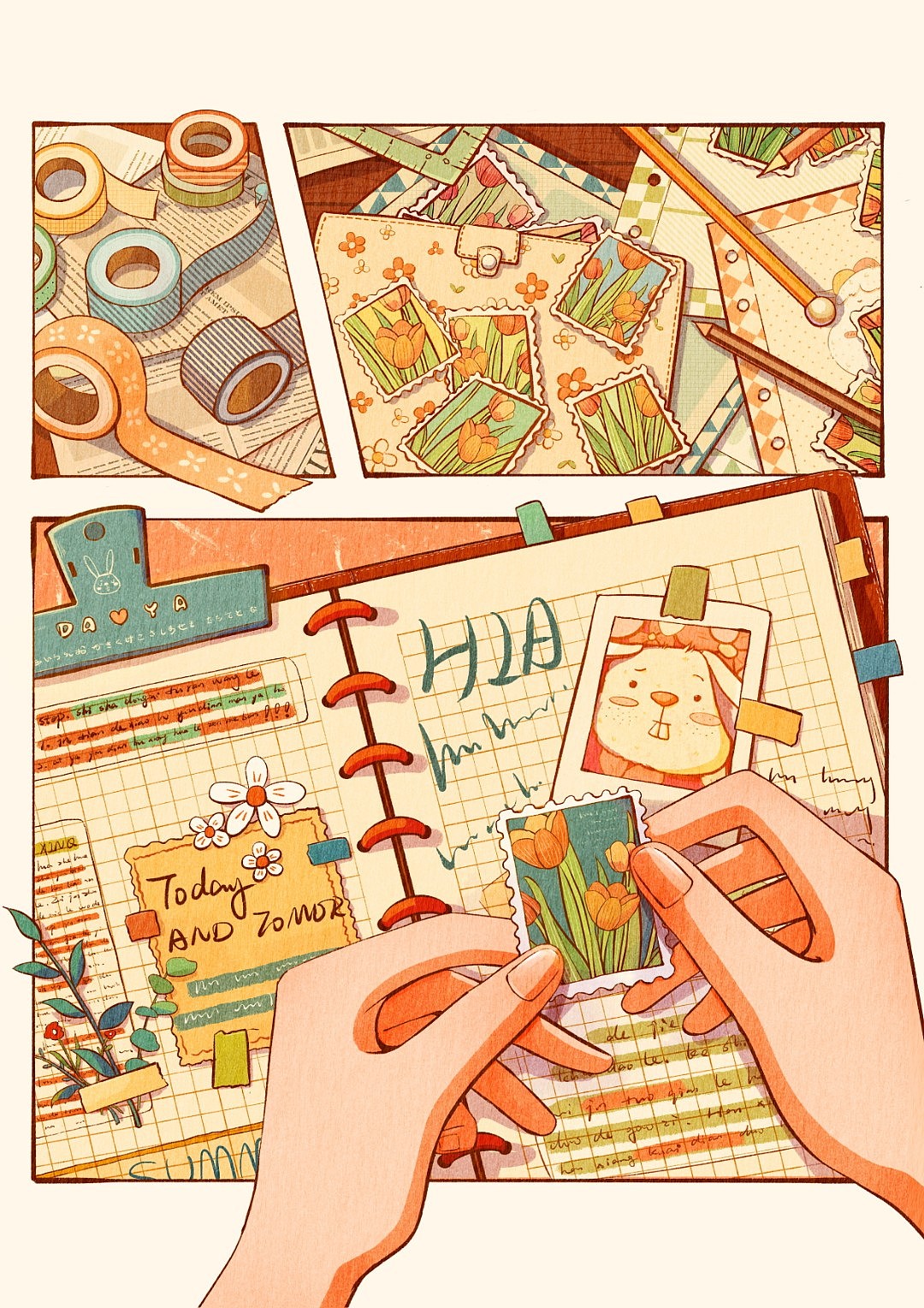 分镜插画合集1（图ZMzY5MTQ3MjA0） - 创作习作 - 站酷设计师香菜豆浆原创素材 - 站酷ZCOOL