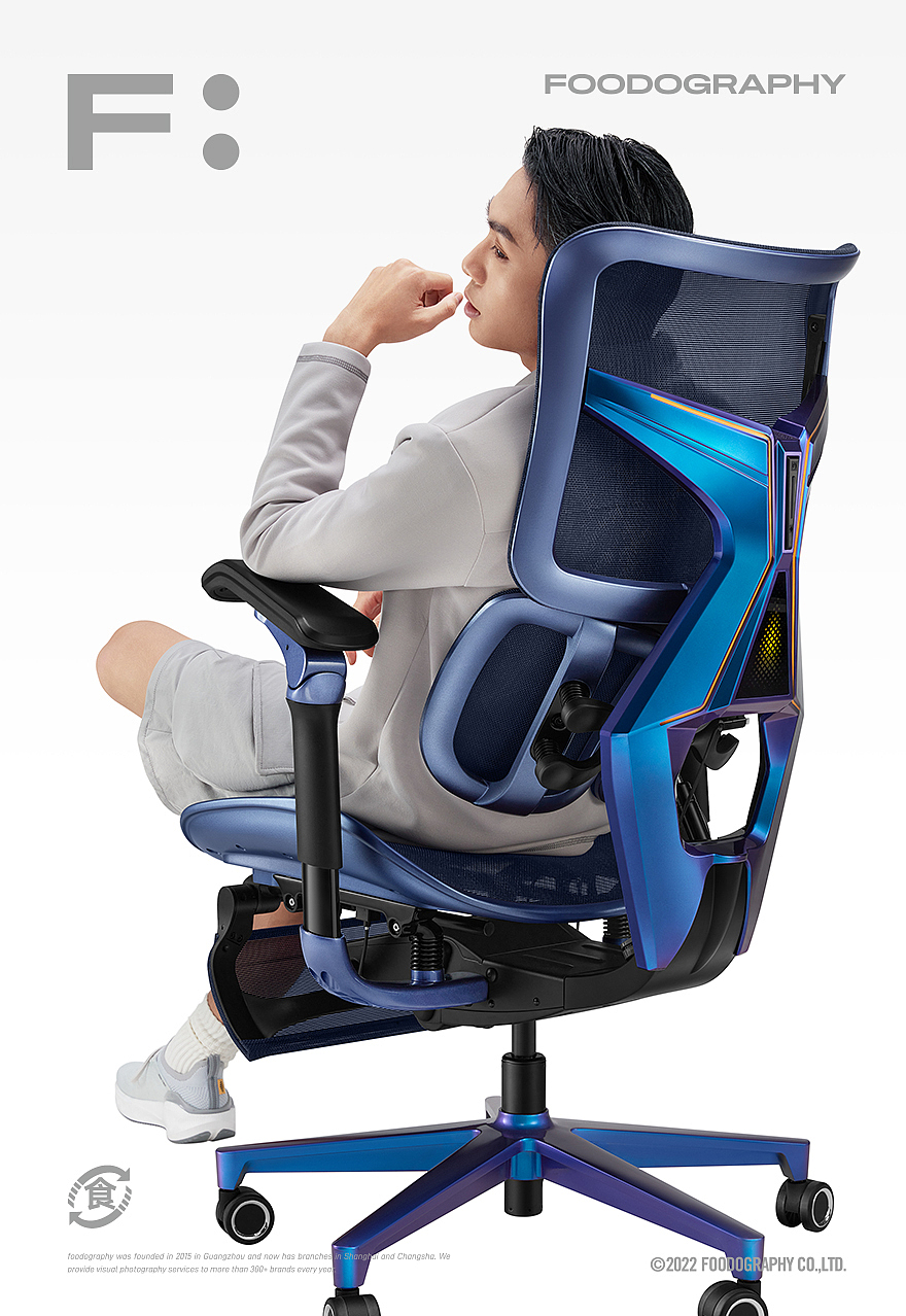 电竞椅摄影 | 骁骑X3幻鲸电竞椅 ✖ 食摄集（图ZMzY4MDQwNDI4） - 产品摄影 - 站酷设计师Foodography原创素材 - 站酷ZCOOL