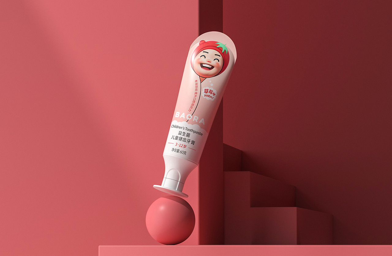 BAORA儿童牙膏--守护孩子的甜美笑容
