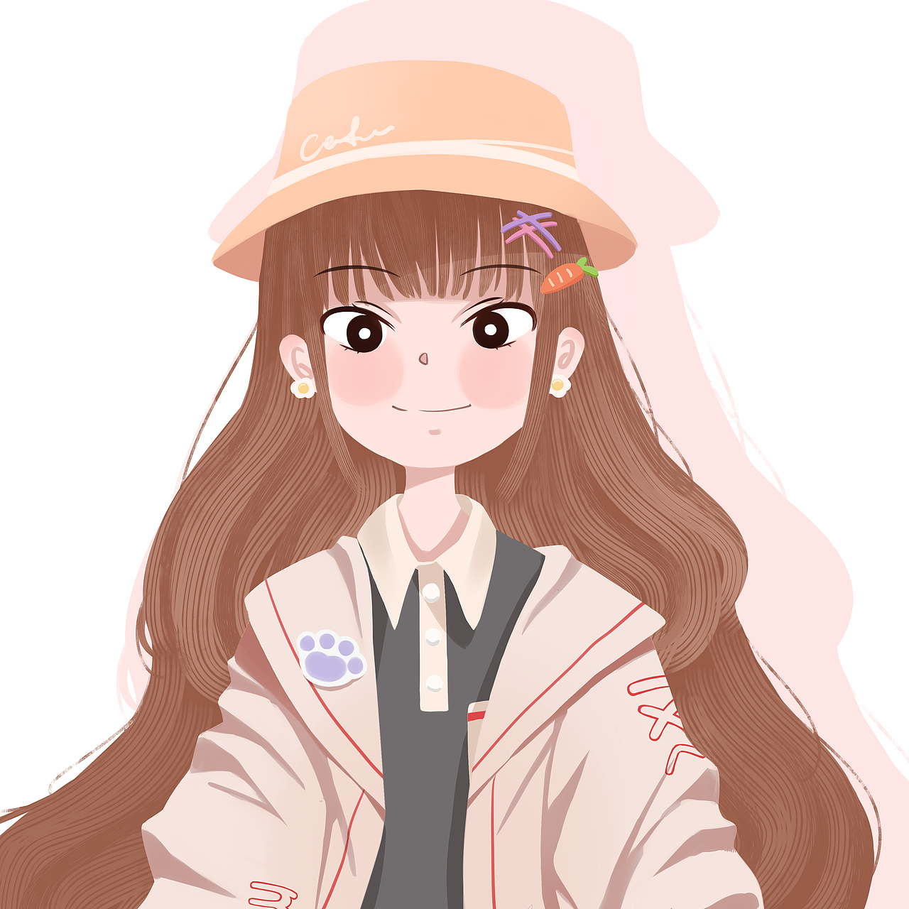 可爱女生头像（图ZMzAyMjA2ODE2） - 创作习作 - 站酷设计师Ye无名原创素材 - 站酷ZCOOL