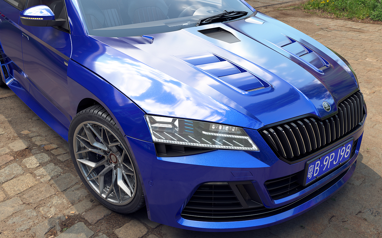 Skoda SuperB 斯柯达速派改装