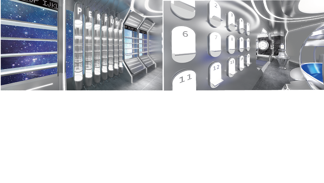 《粉港》美妆品牌空间设计品牌设计（图ZMzY4NzU2OTcy） - 商业空间设计 - 站酷设计师伍界空间设计原创素材 - 站酷ZCOOL