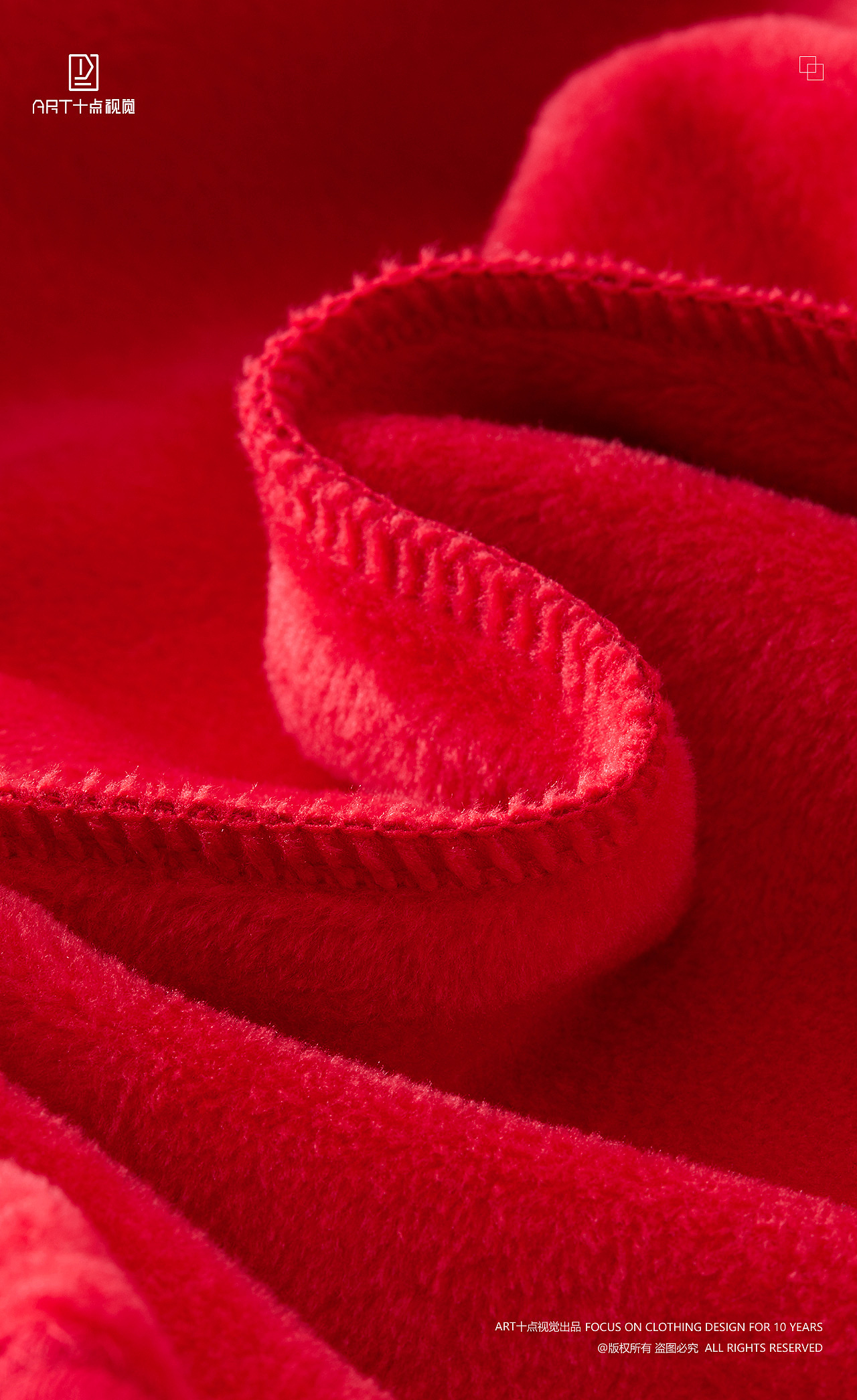 大红内衣拍摄 | 保暖内衣修图 x 电商男女保暖详情摄影