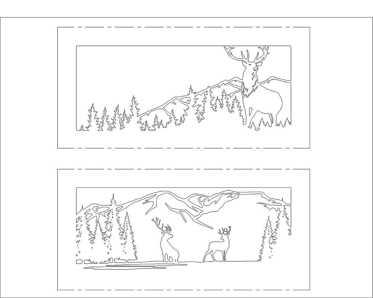 绿炉 品牌使用的一种产品窗花图案