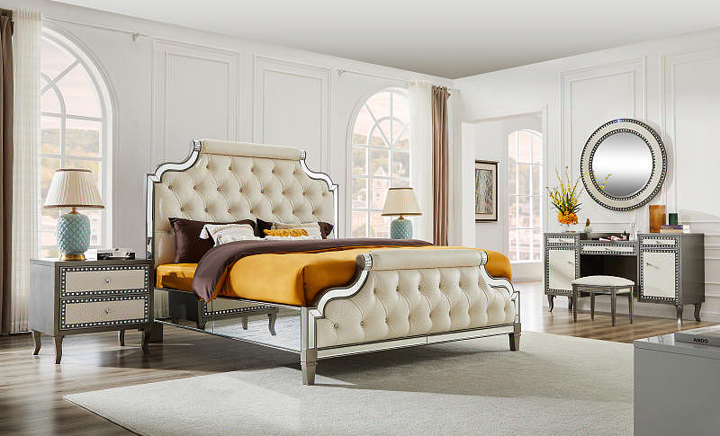 床垫拍摄，家具摄影，床架现场拍摄图