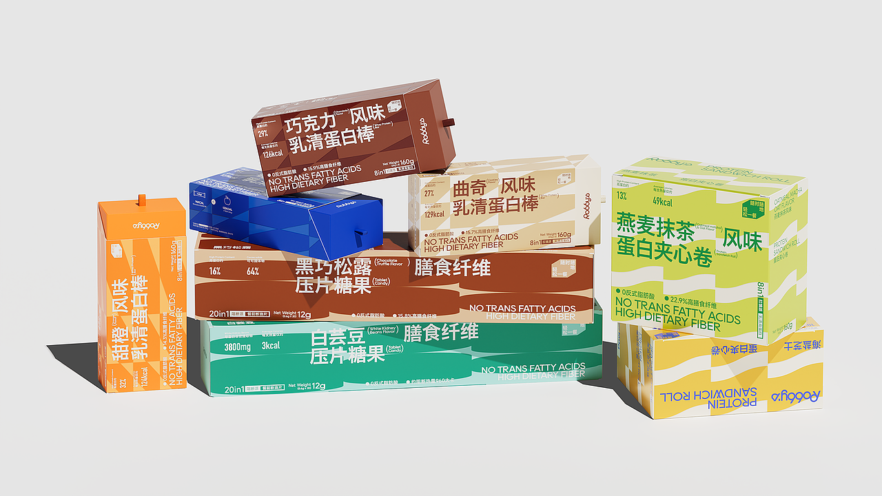Robbys路比家蛋白棒系列包装设计（图ZMzY1Njc5MDIw） - 包装 - 站酷设计师有感觉设计原创素材 - 站酷ZCOOL