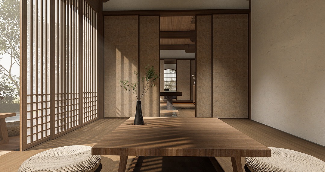 万境壹空無也秘境酒店空间设计案例及品牌文化设计（图ZMzI1MzgwNjY4） - 酒店餐饮设计 - 站酷设计师万境壹空设计原创素材 - 站酷ZCOOL