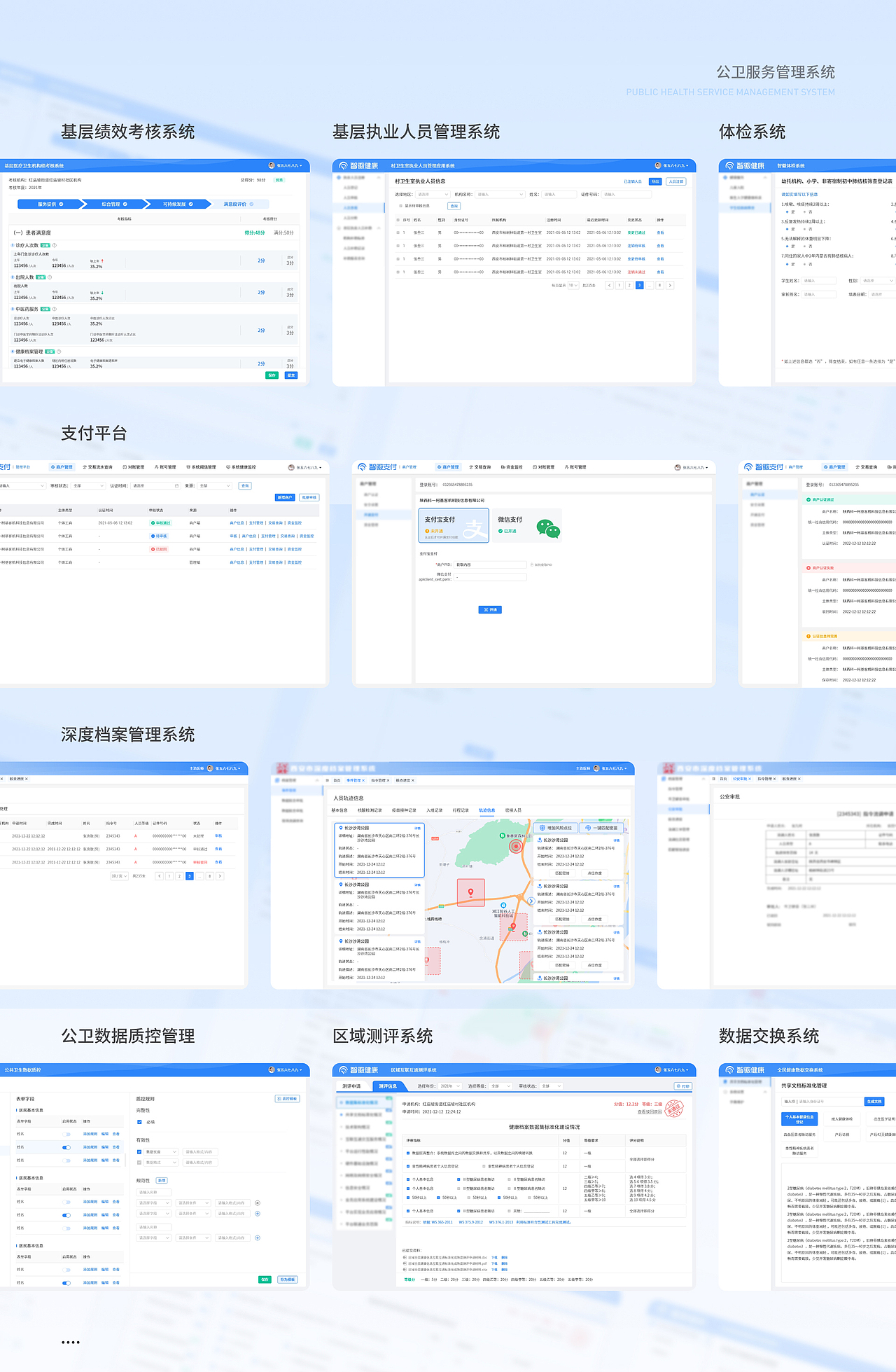 公卫服务管理系统及监管平台概略（图ZMzI1NTUwNDU2） - 软件界面 - 站酷设计师凭鱼悦原创素材 - 站酷ZCOOL