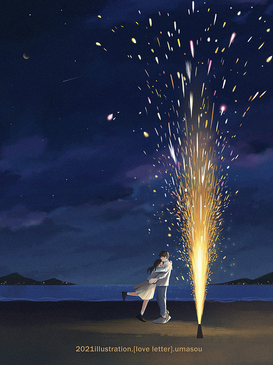 【插画合集】“这么浪漫的我你收到了么”