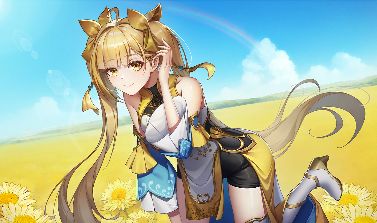 花卉少女系列 插画+自设