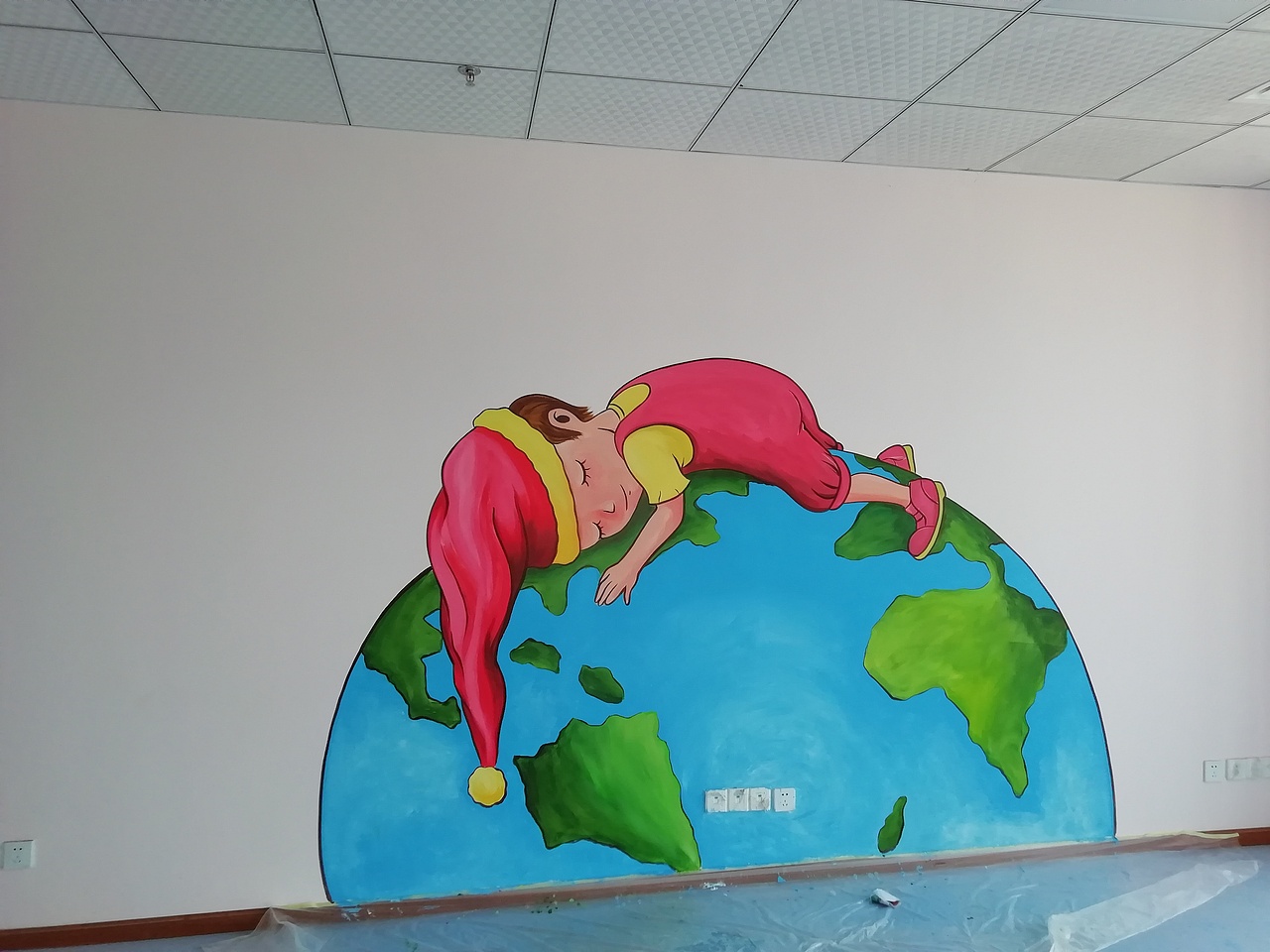 卡通墙绘 拥抱温馨，（图ZMzA1NjQ1NzIw） - 儿童插画 - 站酷设计师j251625099原创素材 - 站酷ZCOOL