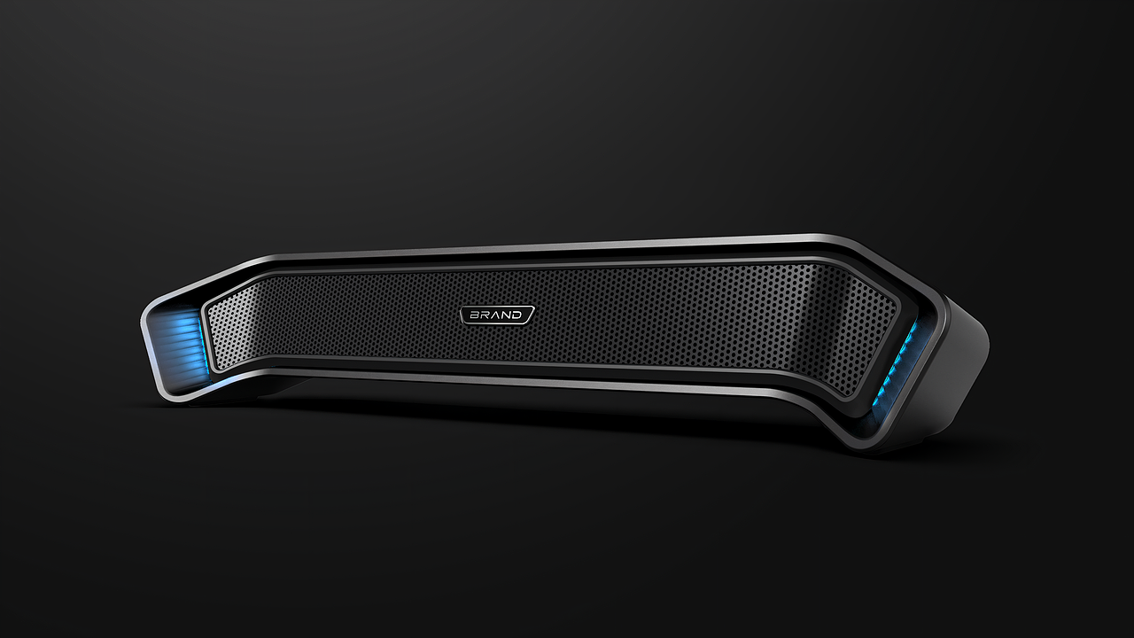 整体造型采用类似飞船尾部的设计,以干净流畅的线条勾勒出极简精美的外观造型,更符合游戏玩家追求的审美倾向。