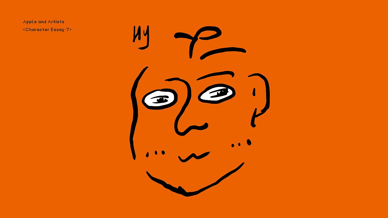 #世界名画100#《苹果艺术家》（图ZMzQzNzc0NTY0） - 艺术插画 - 站酷设计师三水治原创素材 - 站酷ZCOOL