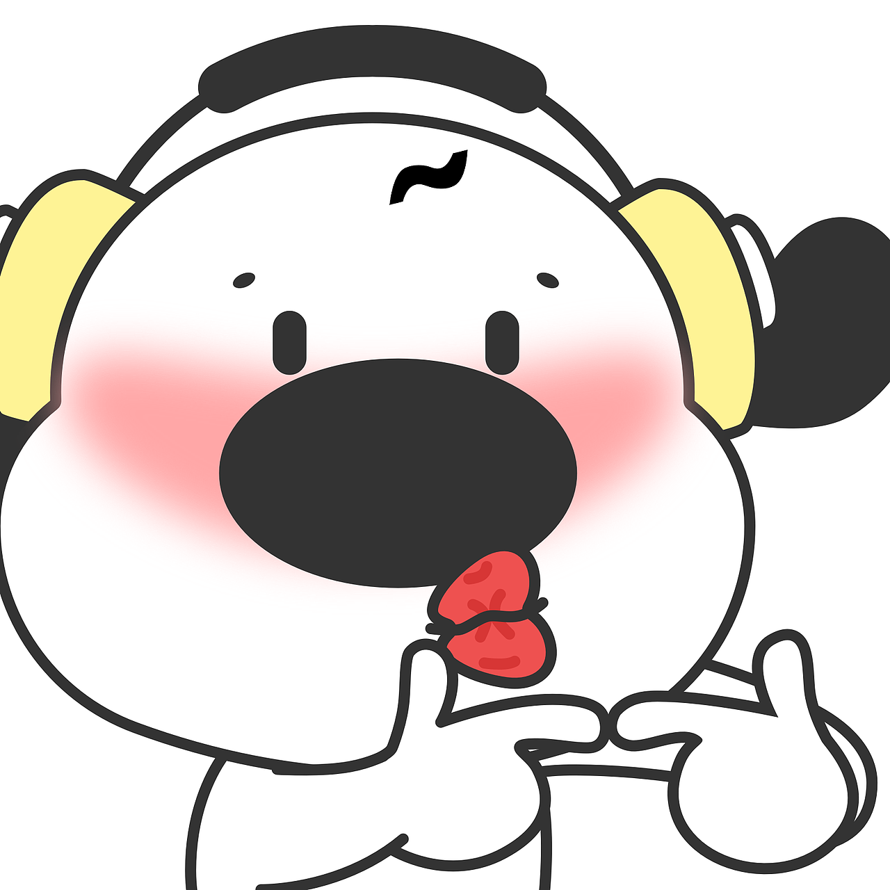 音乐小狗 | 微信表情包（图ZMzY0NjI1NDQw） - 其他 - 站酷设计师小小郭同学锕原创素材 - 站酷ZCOOL