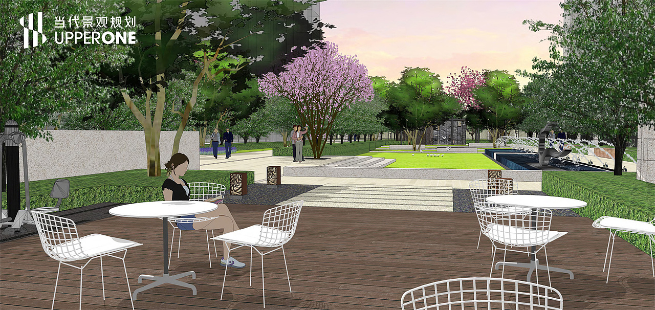 郑州正商·林语溪岸 1 号院景观效果图|当代景观规划（图ZMzQ2MDQ5MjUy） - 景观设计 - 站酷设计师当代景观规划原创素材 - 站酷ZCOOL