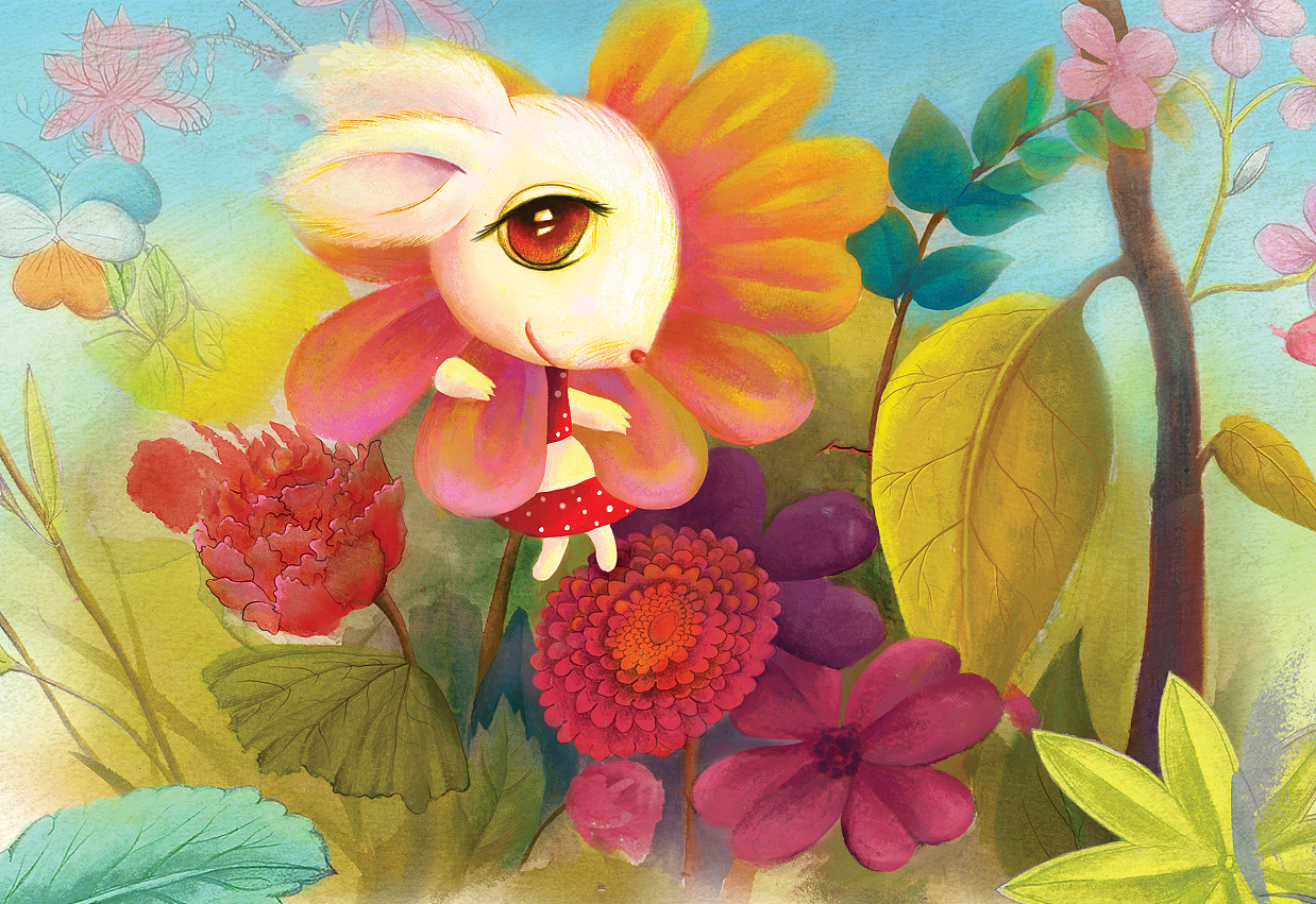 绘本内页（图ZMzI0ODE1NDg0） - 绘本 - 站酷设计师毛微微原创素材 - 站酷ZCOOL