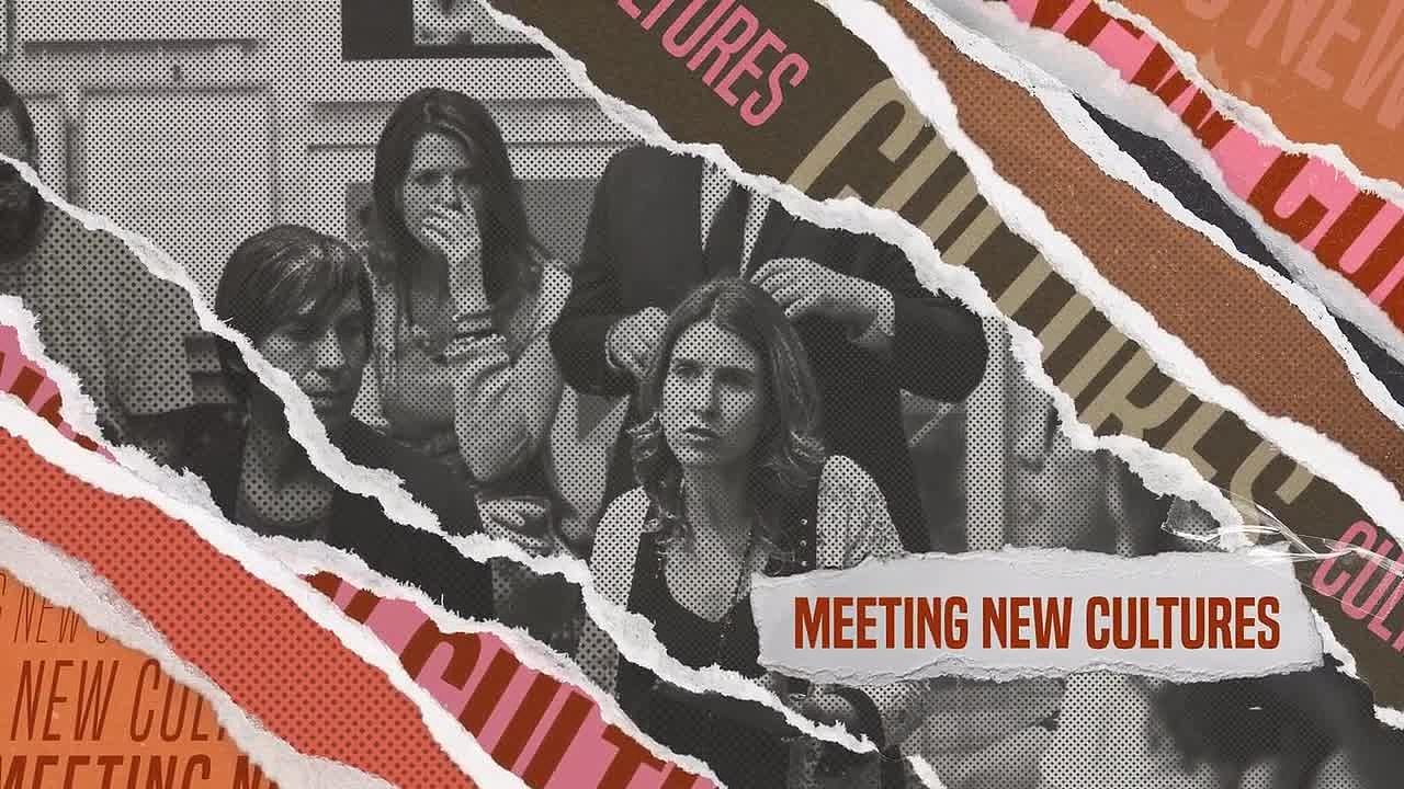 PR模板|纸质拼贴风格文字新闻节目综艺素材片头