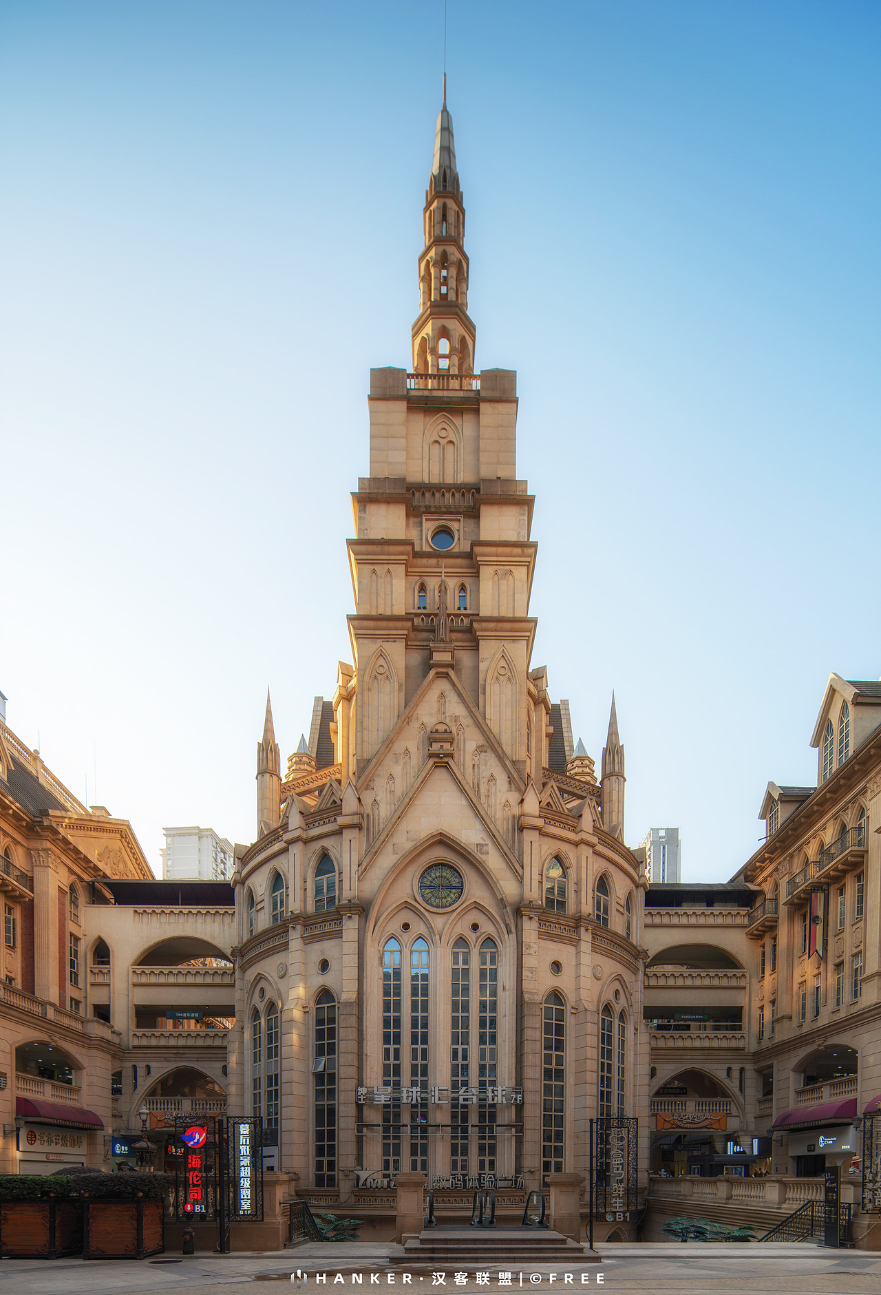 移轴建筑-光谷教堂（图ZMzI5MDE1NzA0） - 风光摄影 - 站酷设计师手抖得福瑞原创素材 - 站酷ZCOOL