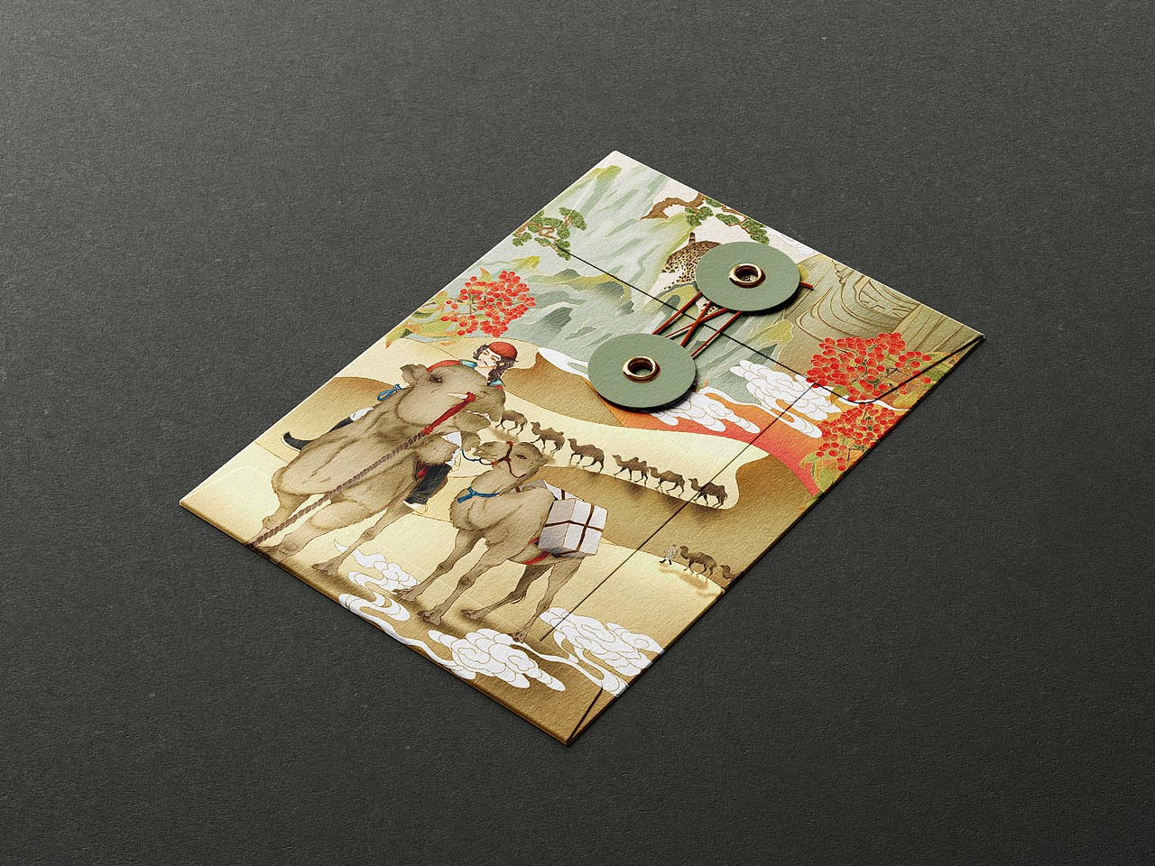 《丝绸之路系列插画》——道阻且长（图ZMjk5ODA5MzU2） - 商业插画 - 站酷设计师仙界蟠桃会会长原创素材 - 站酷ZCOOL