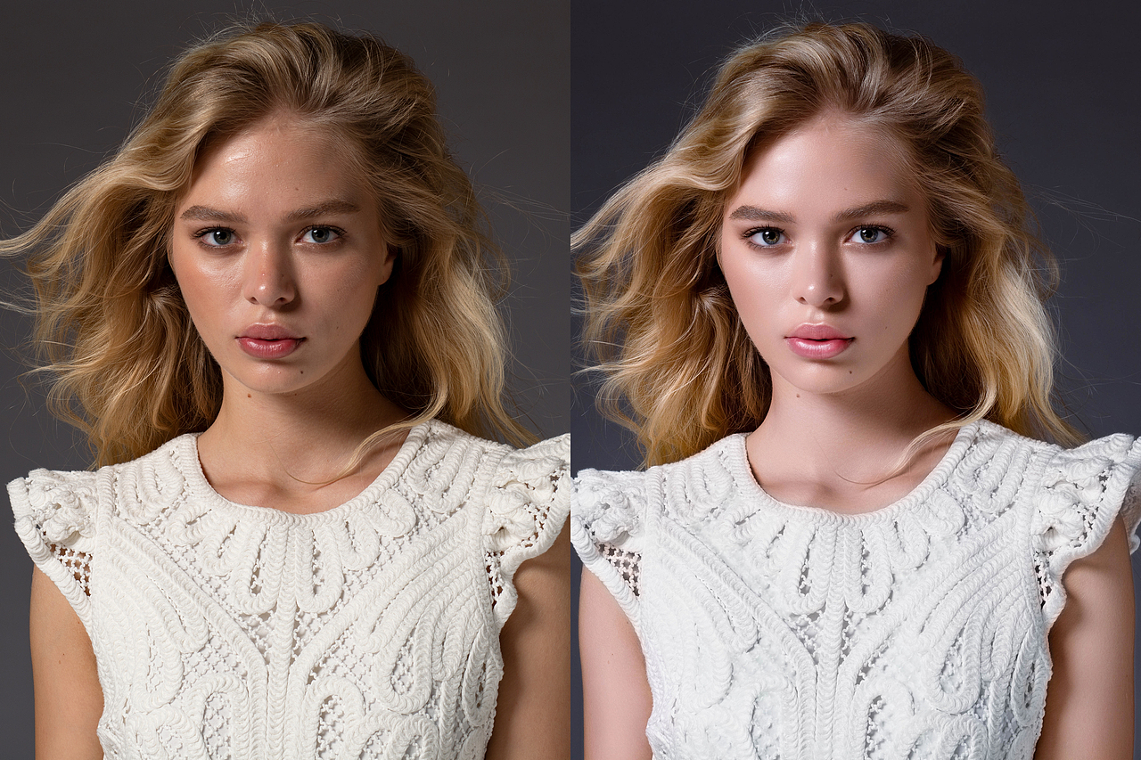 商业人像精修磨皮调色（图ZMzE1NjExNTQw） - 修图/后期 - 站酷设计师甜辣椒Chilli原创素材 - 站酷ZCOOL