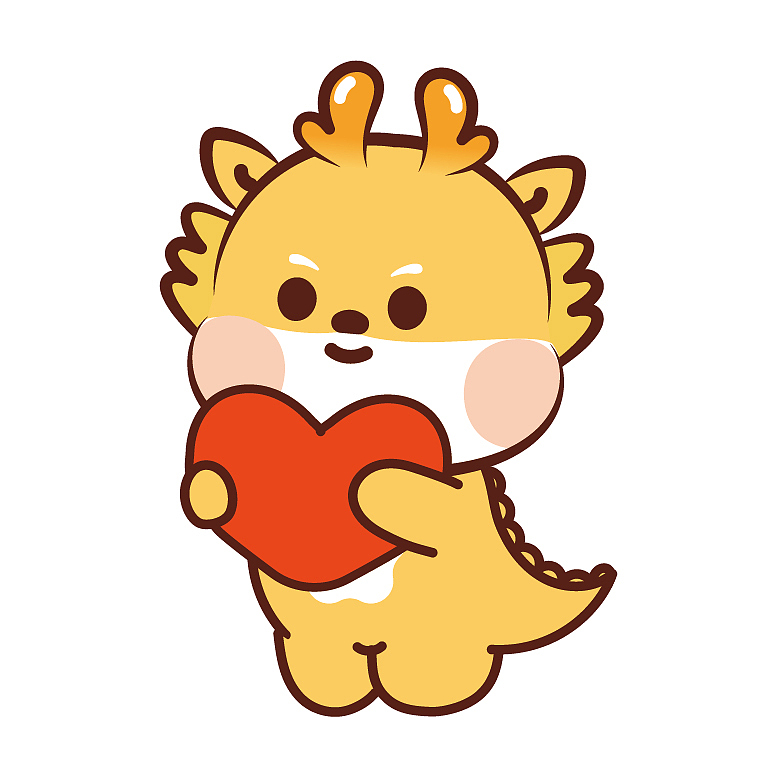 龙卡通图片 小飞龙龙年插画（图ZMzQ4MDI3MjI0） - 商业插画 - 站酷设计师阿茹生肖IP原创素材 - 站酷ZCOOL