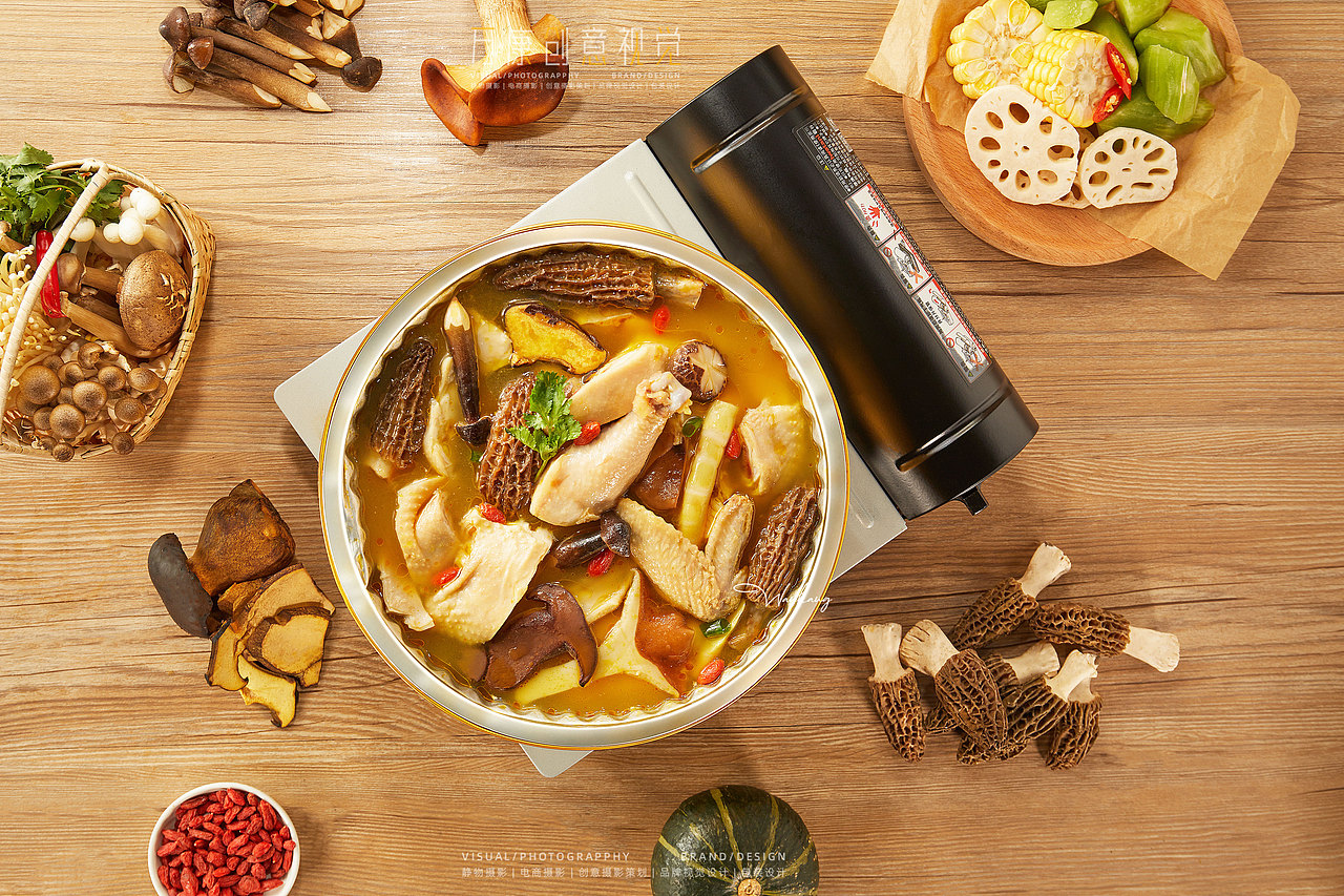 食品电商 |掌小鸭螺蛳鸭爪煲✖️万康视觉