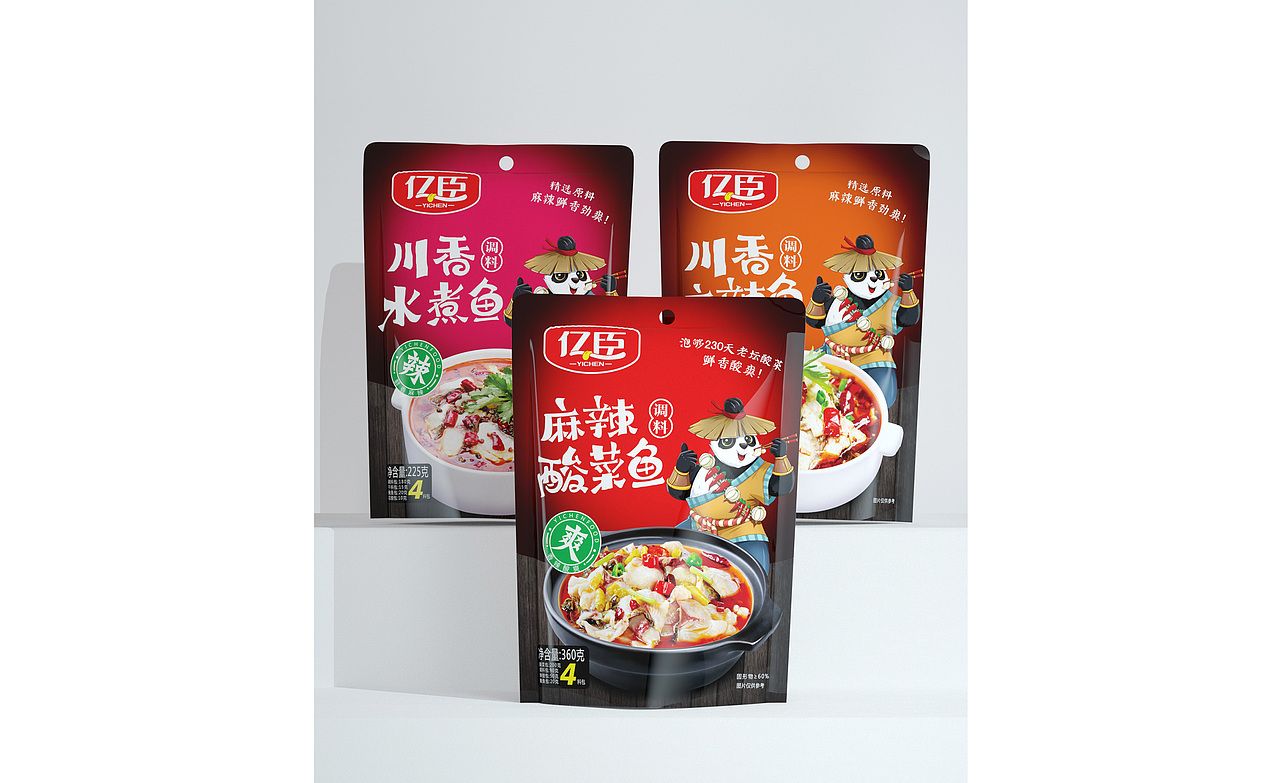 鱼调料包装设计