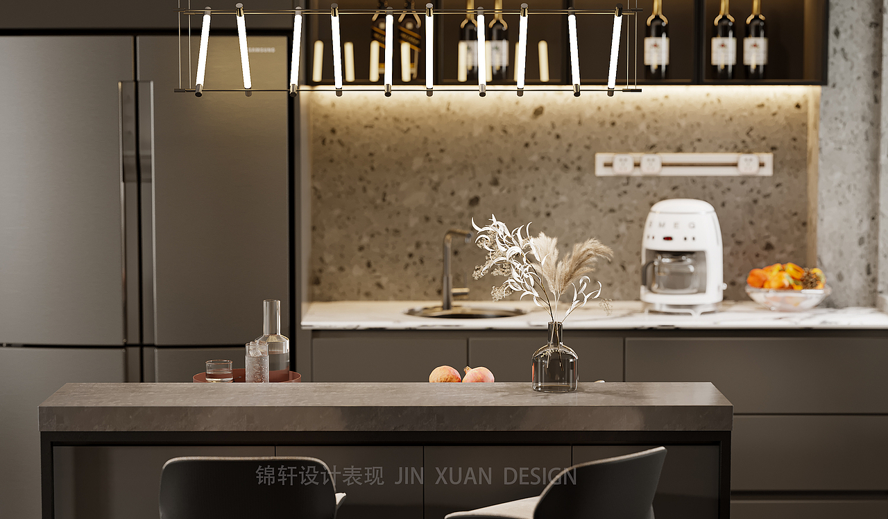 合肥 锦轩设计表现 | 商业写实组 别墅 高级现代（图ZMzQ1MzAyMTU2） - 家装设计 - 站酷设计师锦轩设计表现原创素材 - 站酷ZCOOL