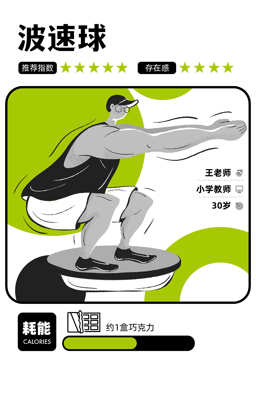 都市白领健身图鉴