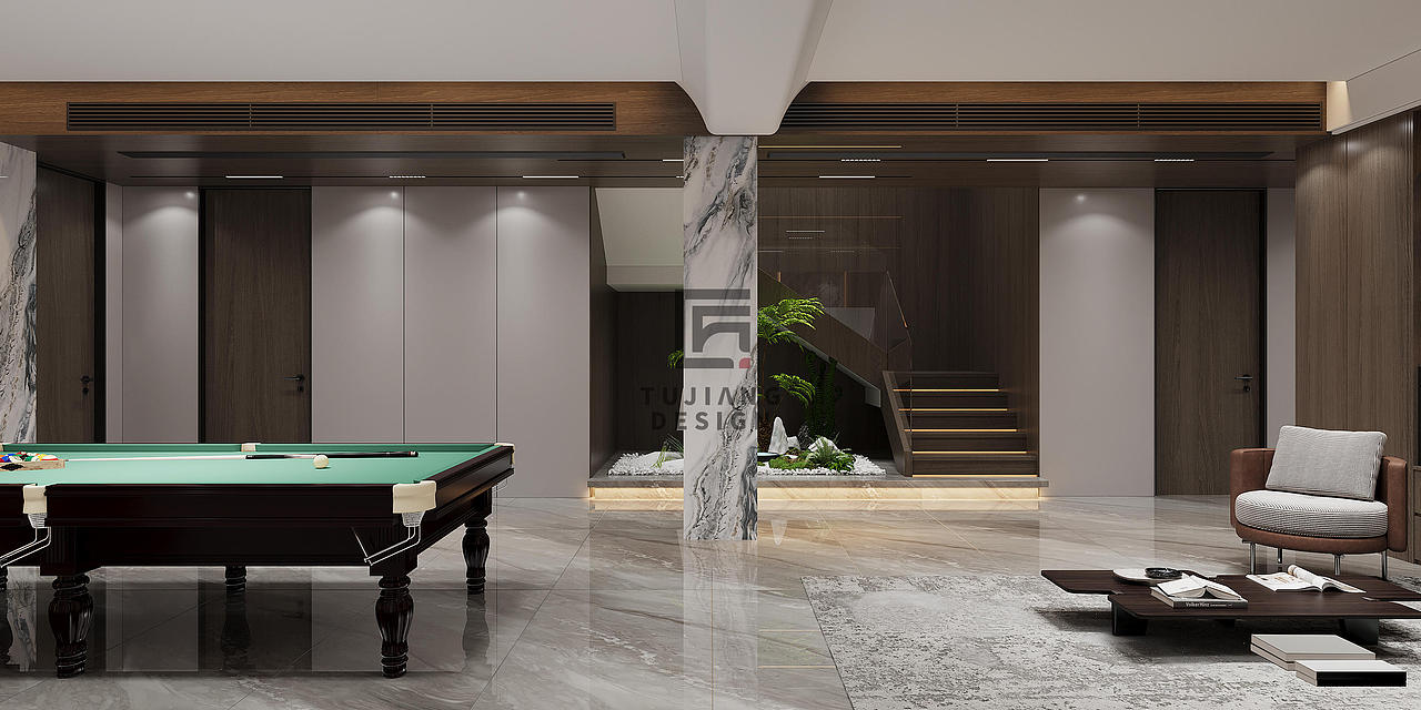 低调奢华,理想中的现代风别墅,恰到好处的高级感!