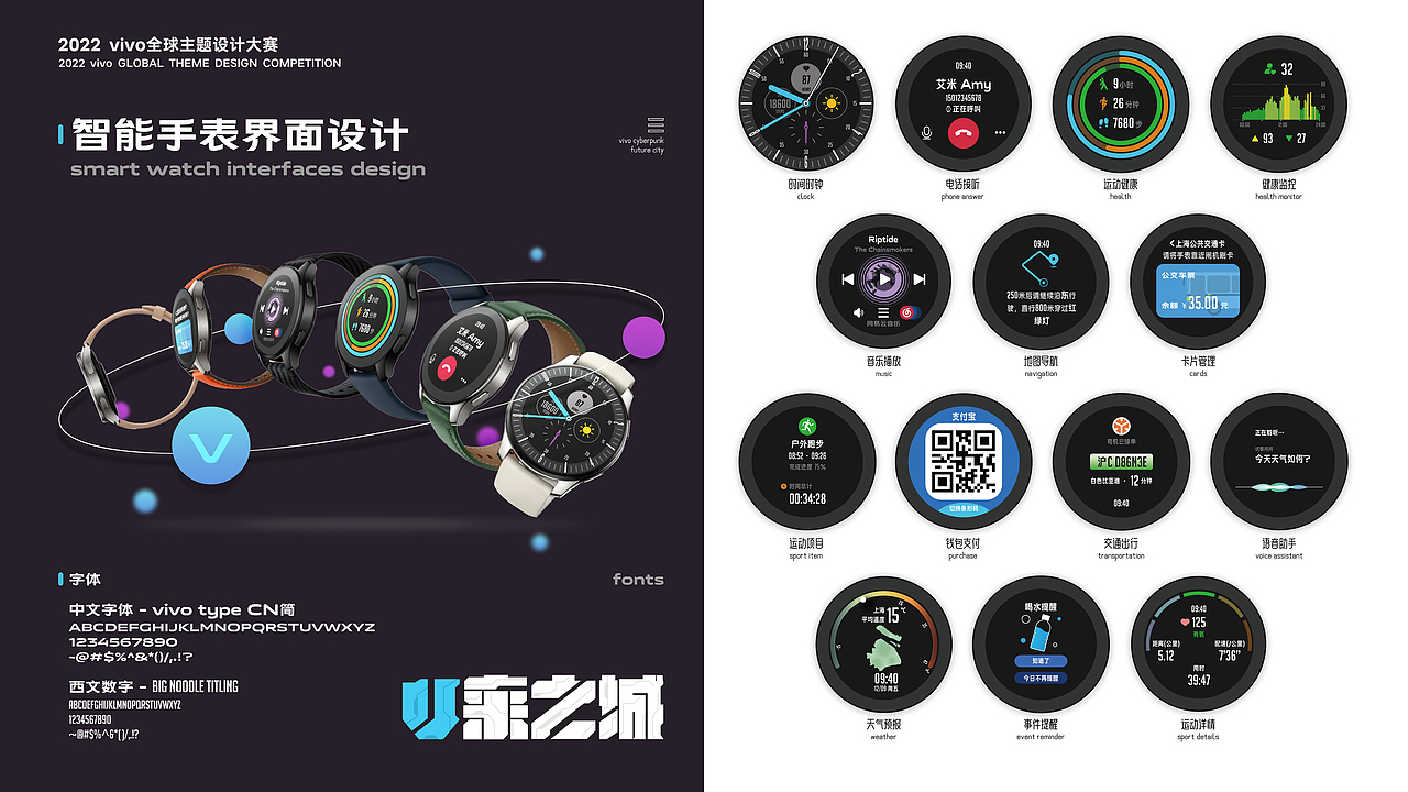 v来之城-vivo赛博城市创意主题设计（图ZMzA4NTM5NjAw） - 主题/皮肤 - 站酷设计师贾斯帕11原创素材 - 站酷ZCOOL