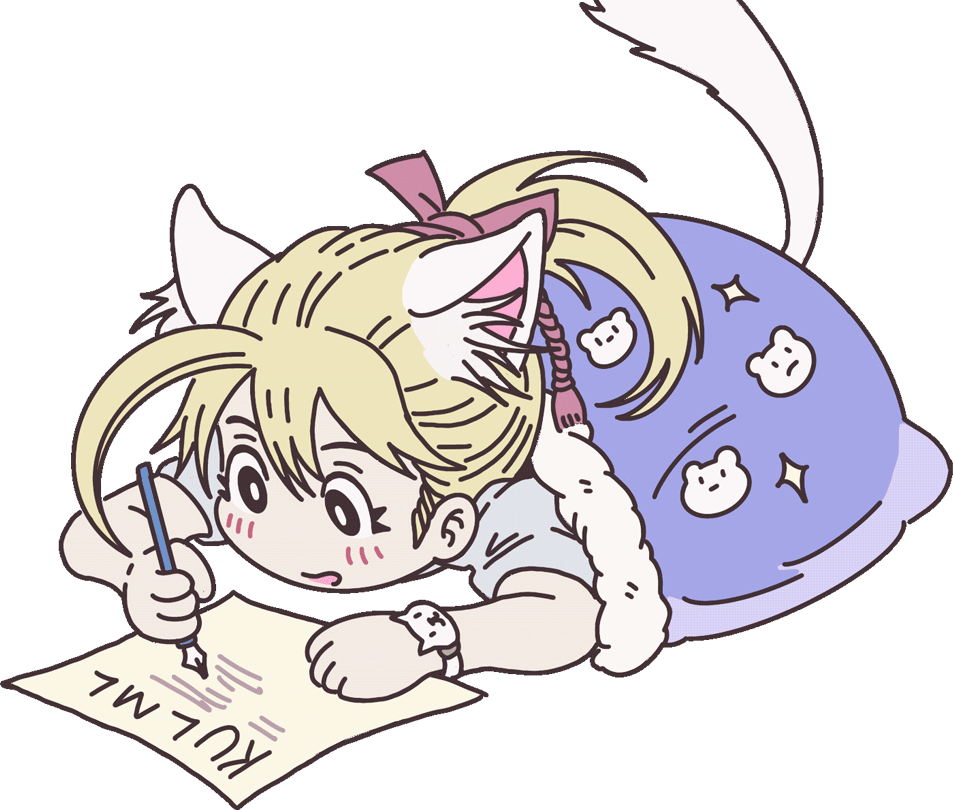 片尾彩蛋
看到酷恋梅拉酒店的招聘信息<br><br>魔龙苦兮兮毫不犹豫的潜入<br><br>龙爪费力的填写着简历<br>现在大家来观赏一下<br><br>苦兮兮的简历吧