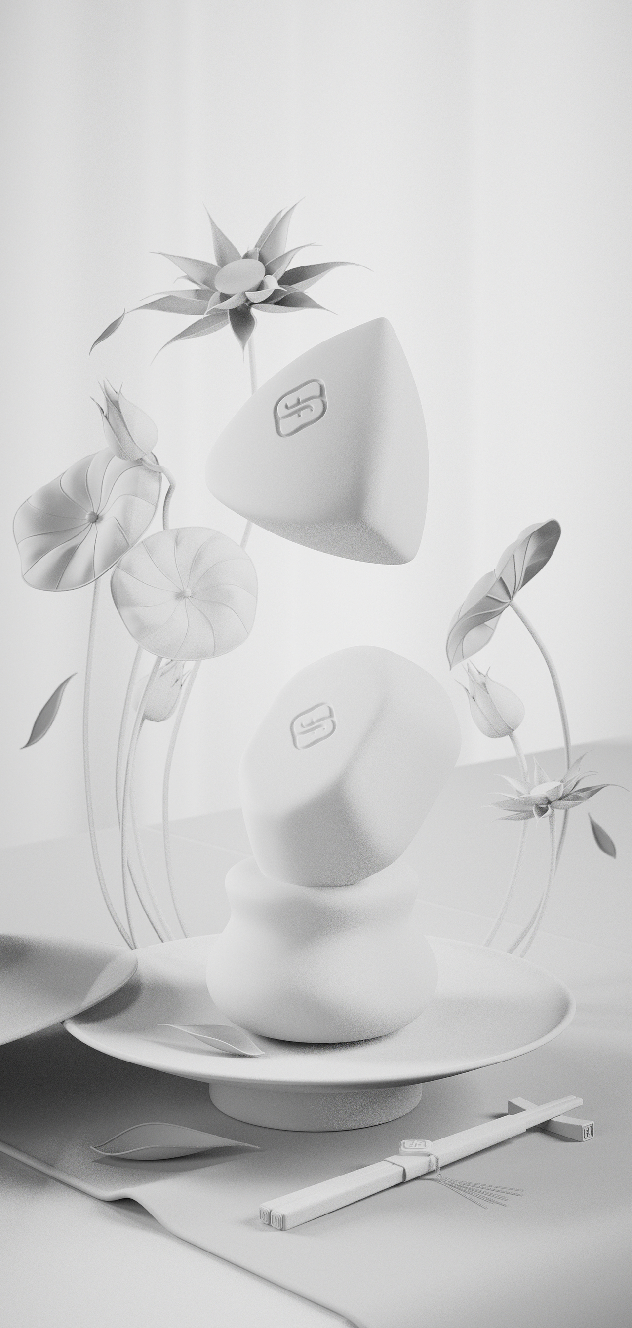 近期美妆产品渲染练习（图ZMzQ1NTQ3NzIw） - 场景 - 站酷设计师林爆爆原创素材 - 站酷ZCOOL