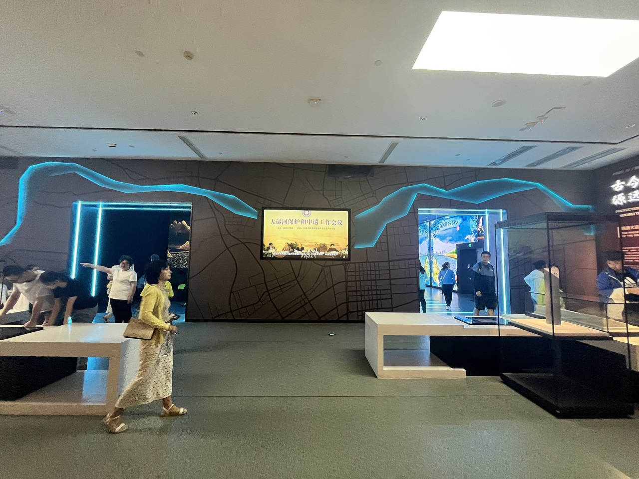 隋唐大运河文化博物馆参观学习