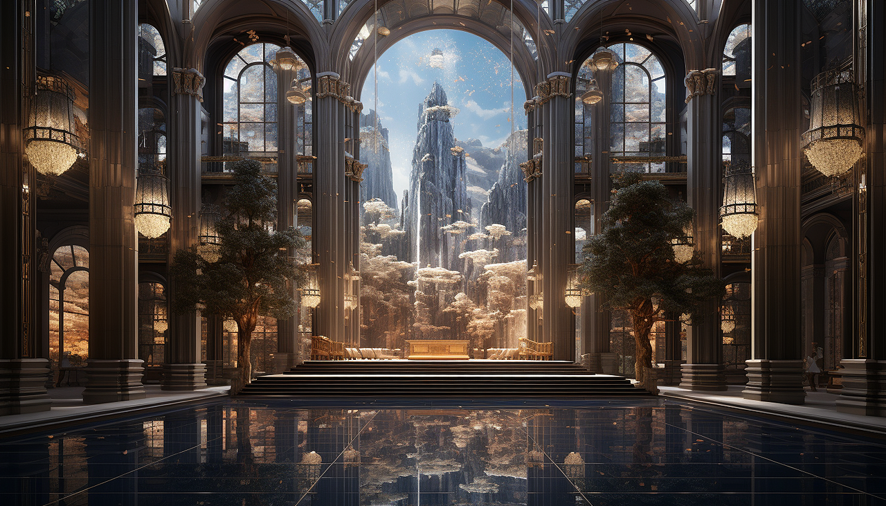 神秘的精神殿堂