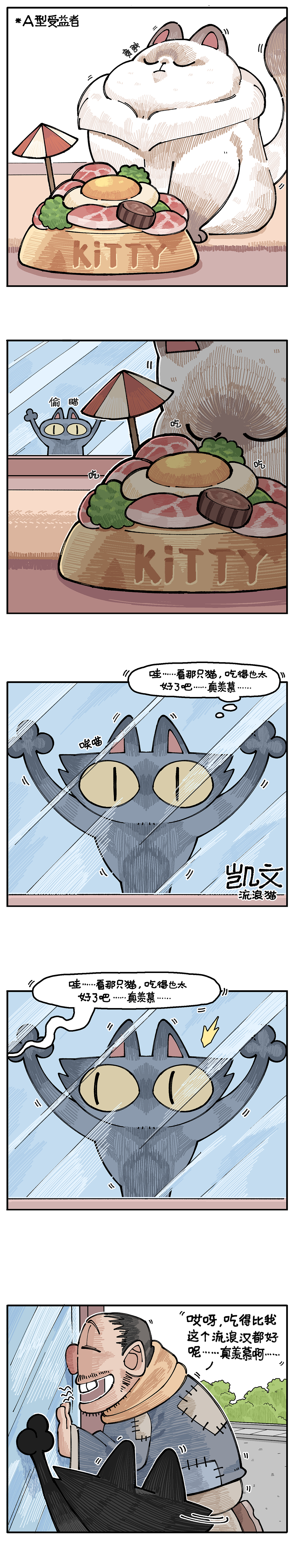 第十四话 养猫人图鉴（图ZMzM0NjU5OTI4） - 中/长篇漫画 - 站酷设计师铲屎官Kaka原创素材 - 站酷ZCOOL