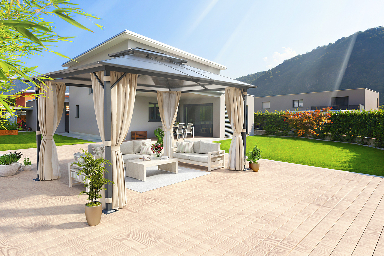 亚马逊户外凉亭主图