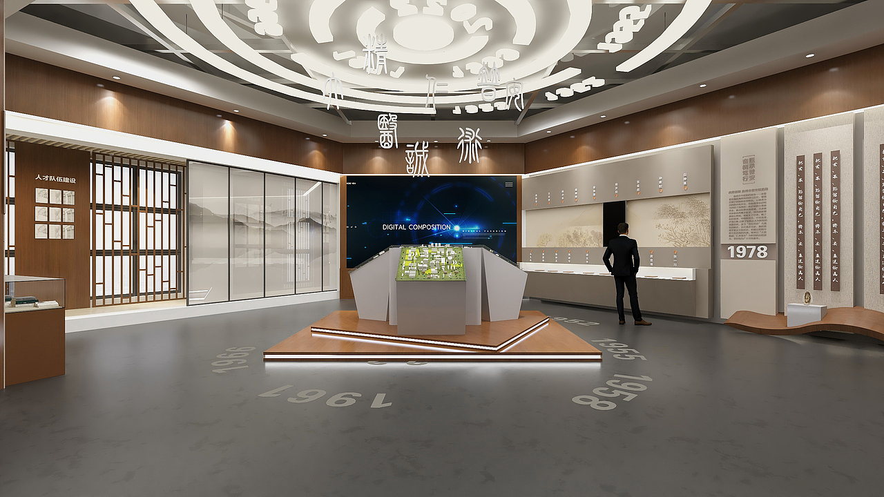 中医院院史馆及员工之家（图ZMzQzNDM4ODQ4） - 展陈设计 - 站酷设计师沉默d羔羊原创素材 - 站酷ZCOOL