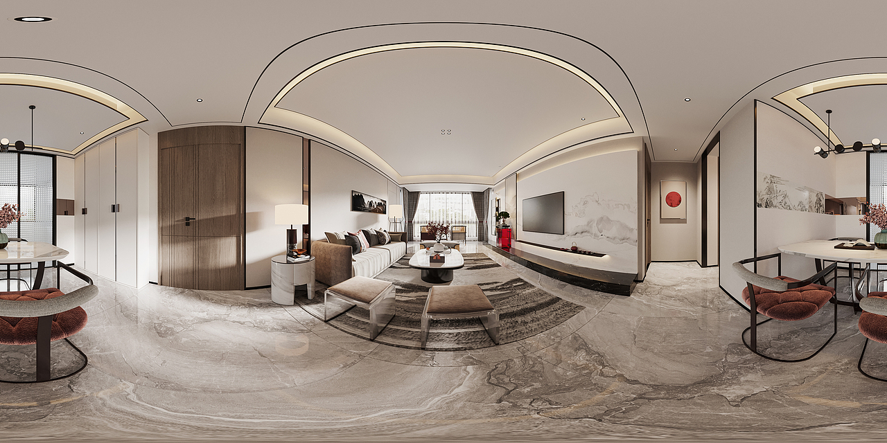 新中式&轻奢家装