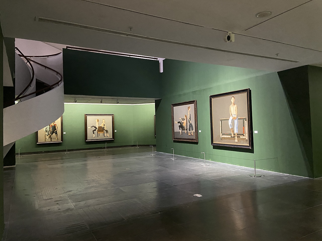 广州-广东美术馆临展:陌上花开-孙洪敏油画作品展_大湾区五花肉-站酷z