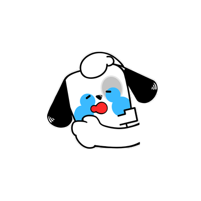 棉花糖小狗candy-IP表情包-漫画