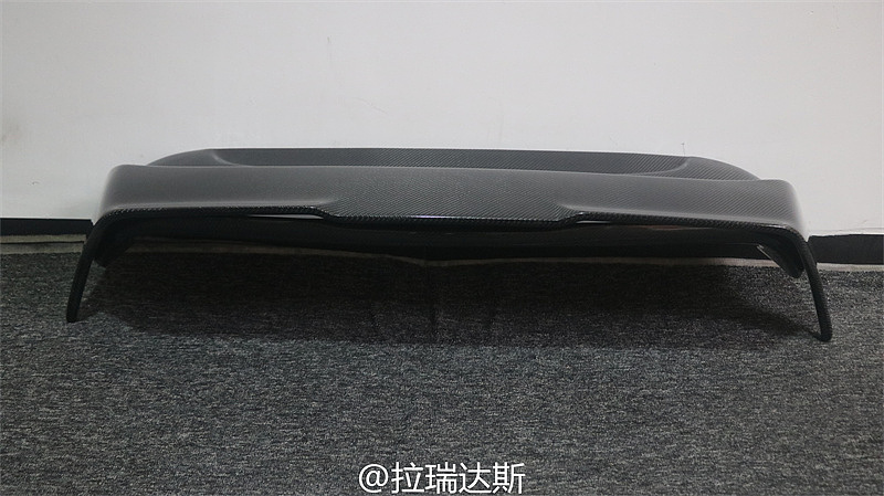 MINI F56改装AG碳纤尾翼