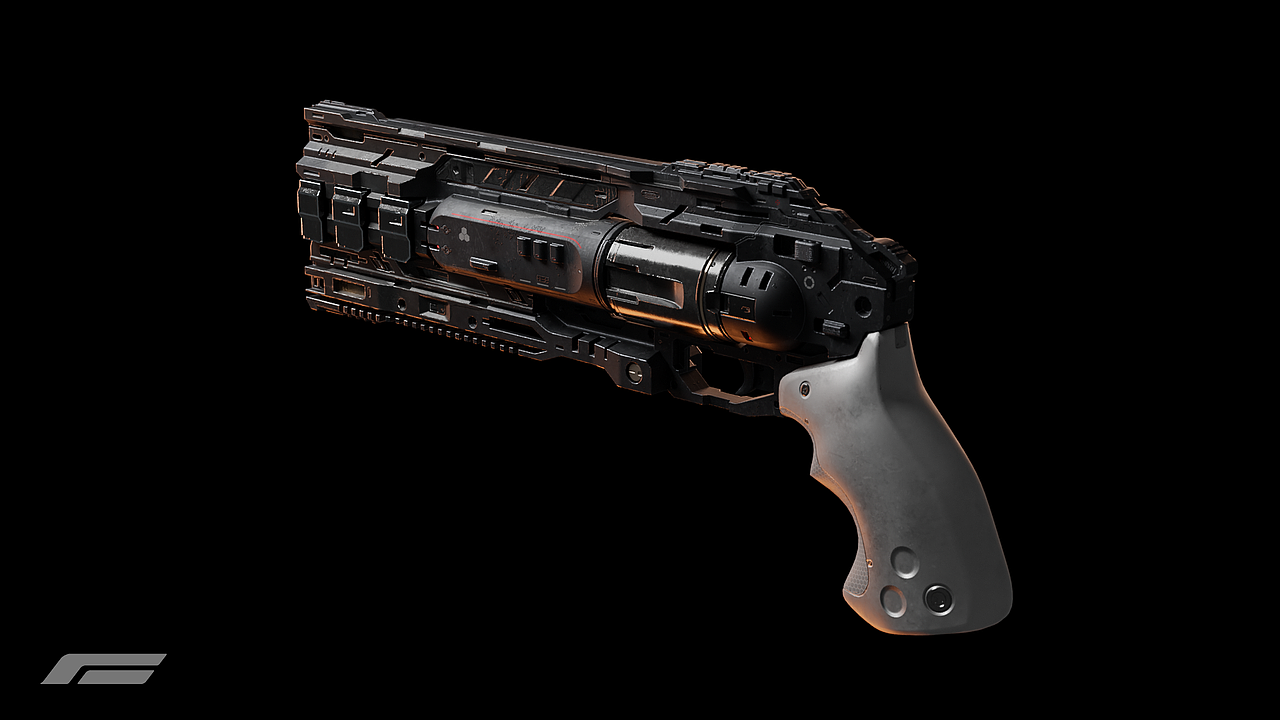 3D科幻风装备道具探索