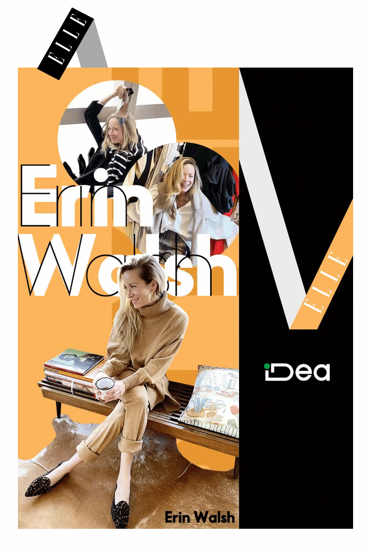 《世界时装之苑ELLE》杂志原创视频IP Logo设计（图ZMzQ5MTc3ODky） - Logo - 站酷设计师钱宁Channing原创素材 - 站酷ZCOOL