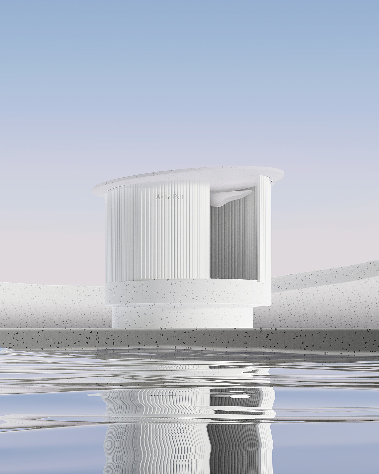 Art&Pet丨封闭式猫砂盆