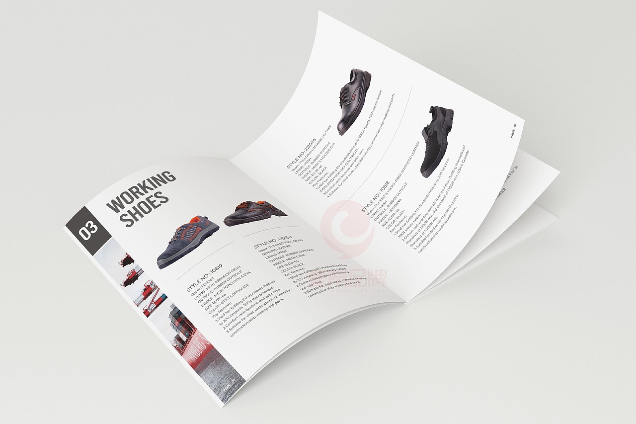 一希品牌设计--皮鞋皮革画册宣传册设计