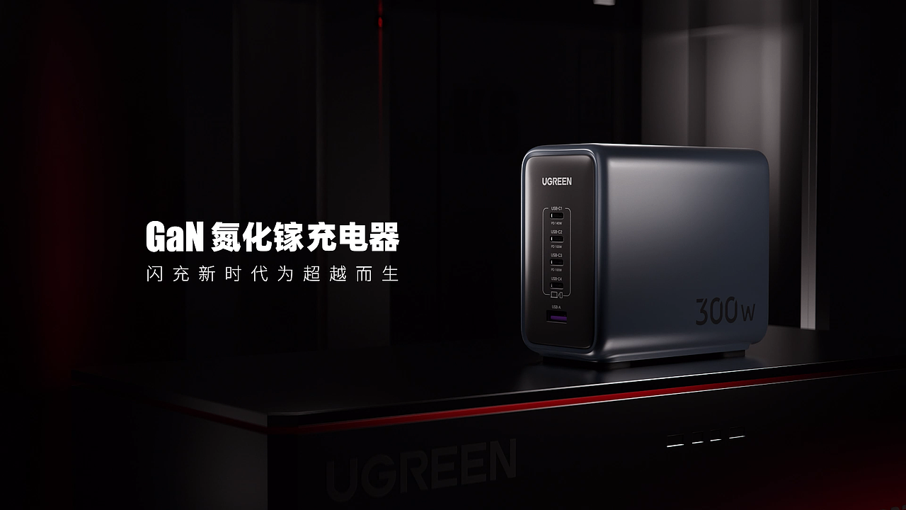 UGREEN | 300W氮化镓