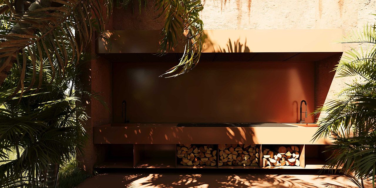 藏身在雨林的餐廳