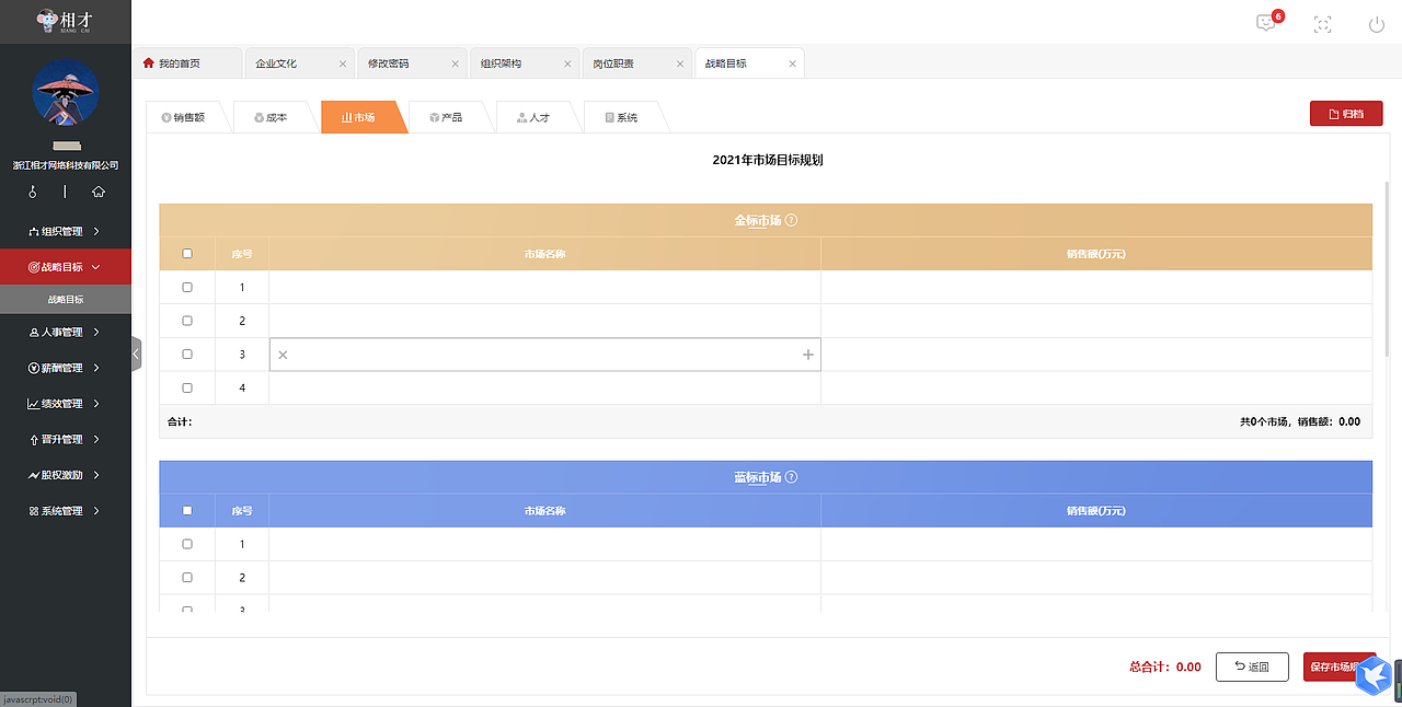 大型人事管理系统金融级别项目